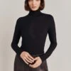Fern Roll Neck Top Black -Ghost Fashion Store Q07G010 A01 28890 650px 964px
