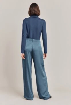 Fern Roll Neck Top Navy -Ghost Fashion Store Q07G010 K10 28873 650px 964px