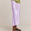 Luna Satin Slip Skirt Lilac -Ghost Fashion Store S05G002A L04 26731 650px 964px