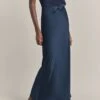 Emma Satin Midi Skirt Navy -Ghost Fashion Store S06G004 K10 29877 650px 964px 1