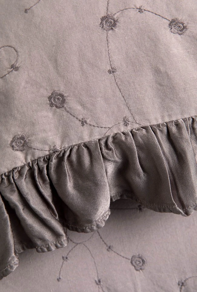 Charlotte Duvet Set Taupe Taupe 4 Charlotte Duvet Set Taupe Taupe - Image 2