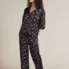 Penny Satin PJ Set Rose Ditsy -Ghost Fashion Store Z01G003CK Y91 20792 650px 964px
